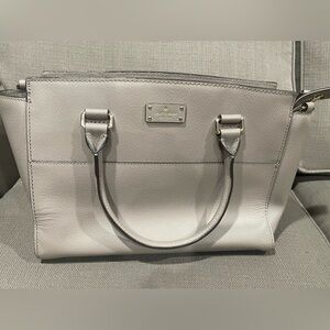 Kate Spade sachet/purse. Gray color.